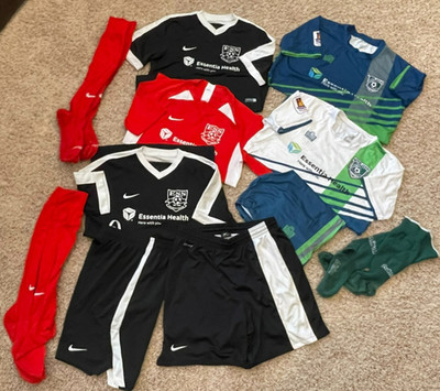 Soccer Kit Men's Small, Boys; Nike, Admiral Lot assorted