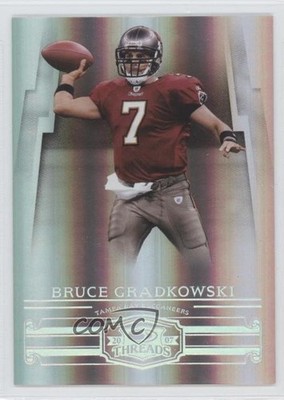 2007 Donruss Threads Century Proof Silver 39/100 Bruce Gradkowski #123 0b0