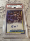 2025 Topps 1990 Topps Chrome Silver Pack Autograph Bobby Witt Jr. /99 PSA 9