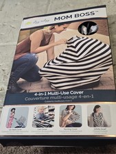 Itzy Ritzy Baby Seat Cover Mom Boss 4-in-1 Multi-Use Stretch Knit