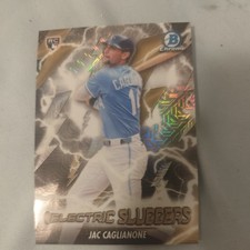 2026 Bowman Chrome mojo Electric Sluggers Jac Caglianone RC Royals Insert 🔥