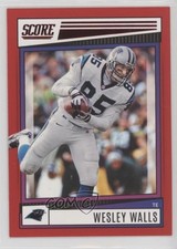 2022 Score Red Wesley Walls #52 1jp9