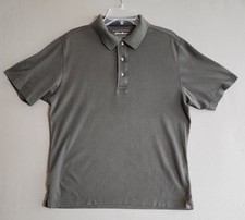 Eddie Bauer Shirt Men's Medium Travex Collared Short Sleeve Polo With Logo