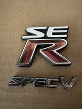Free Shipping Oem 2000-2006 Nissan Sentra Se-r Spec V Rear Emblem Badge Set Free Shipping Oem 2000-2006 Nissan Sentra Se-r Spec V Rear Emblem Badge Set