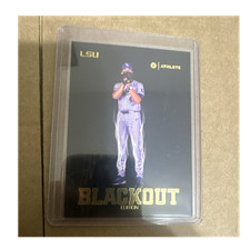 Onit 2025 Blackout Edition LSU Tigers Mavrick Rizy Baseball Insert BL-6