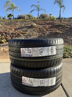 Set of TWO BRAND NEW 245/35ZR19 (89Y) Michelin Pilot Sport 4S ZP
