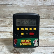 Waco Draw Poker Electronic Game Handheld Battery Operated Works