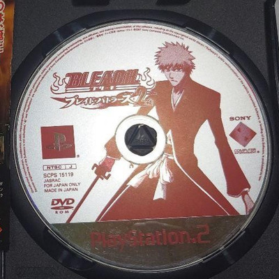 BLEACH Blade Battlers 2nd PS2 Disc Only Used Tested Japanese ver