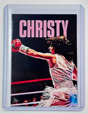 Christy Limited Edition Artist Signed ''Sydney Sweeney'' Trading Card 2/10
