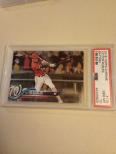 2018 Topps Chrome Victor Robles #175 Graded PSA 10 Gem Mint Rookie Baseball Card. rookie card picture