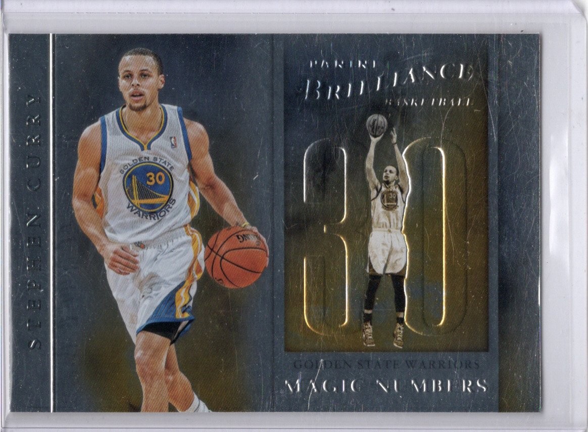2012-13 Panini Brilliance #14 Stephen Curry Magic Numbers
