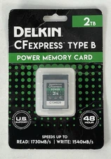 Delkin Devices 2TB POWER CFexpress Type B Memory Card (DCFX1-2TB)