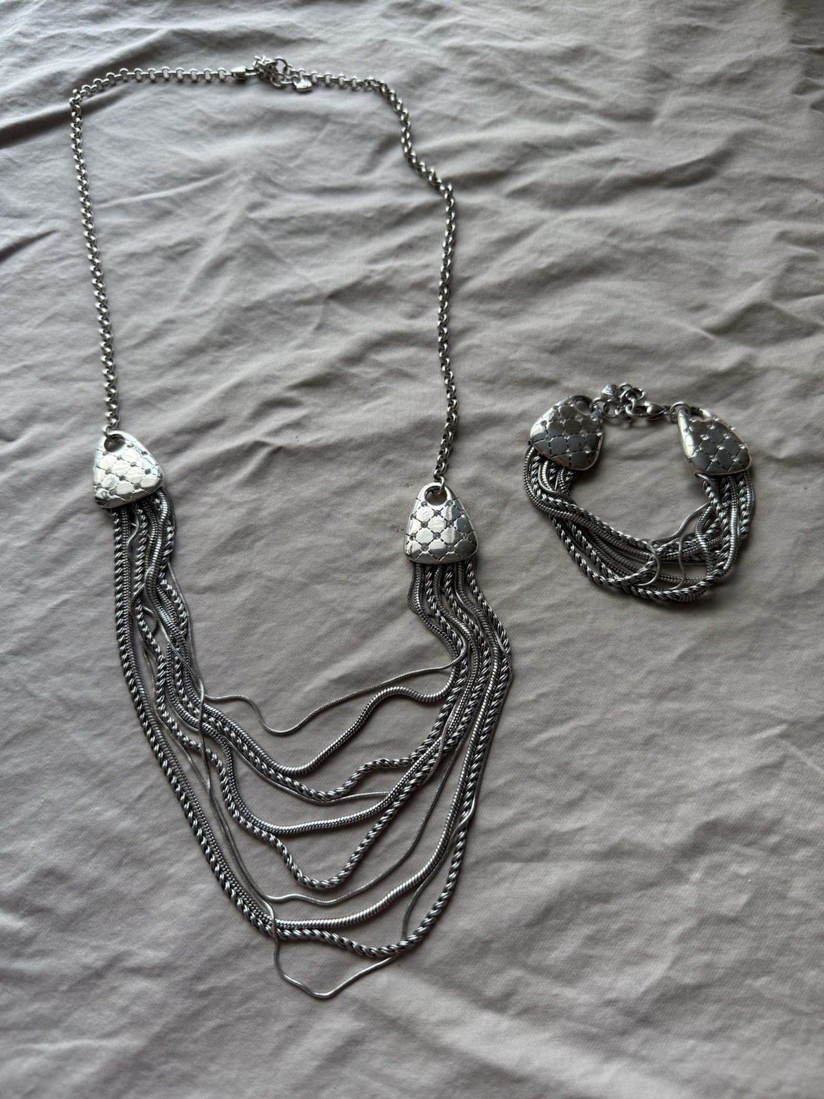 Brighton Matching Necklace And Bracelet Set