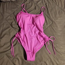 Women's Pink One-Piece Swimsuit