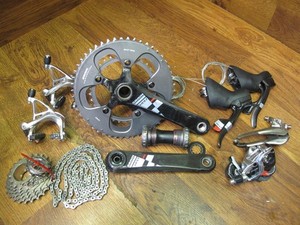 SRAM RED WiFLi - Dérailleur Arrière 2x10 Vitesses - Chape Moyenne
