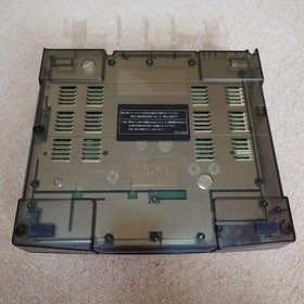 Sega Saturn Skeleton Clear Console HST-3220 Tested Working Used Japan s0540M