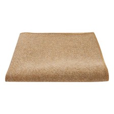 Pocket Square King And Priory Coffee Brown Woven Wool Mens Handkerchief