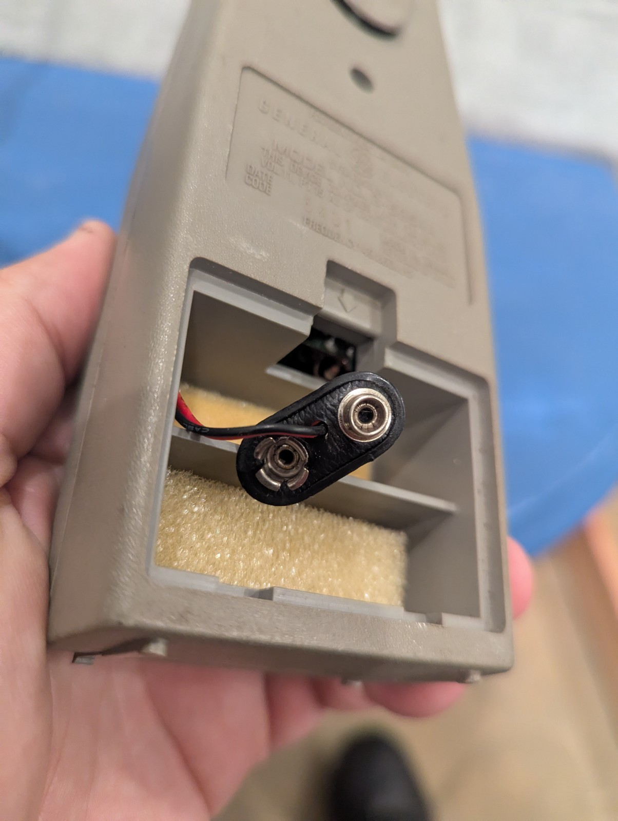 GE General Electric Vintage Walkie Talkie Set Model 3-5954A with Morse Parts Lot