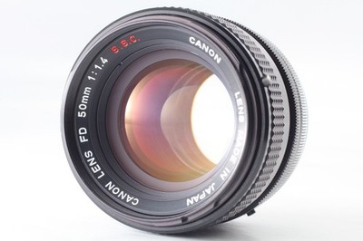 N MINT w/ Filter ] Canon AE-1 Black Film Camera FD 50mm f/1.4