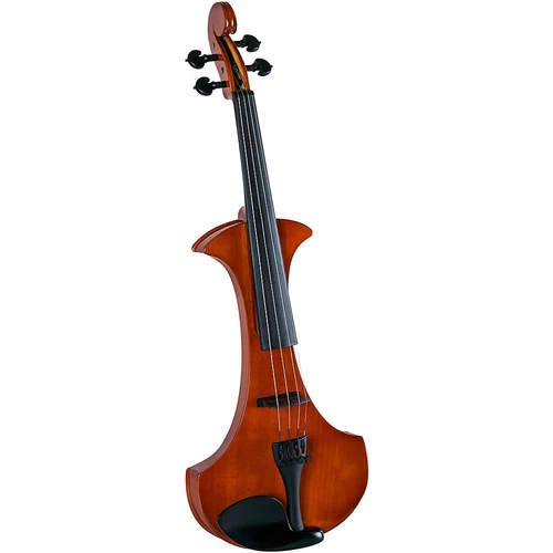 Cremona SV-180E Premier Student Electric Violin Outfit 4/4 Violin Brown LN
