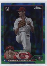 2023 Chrome Update Blue & Green Lava Lamp Refractor /125 Brandon Williamson 0tb9