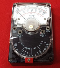 Vintage Triplett Analog Multimeter Model 310 Untested