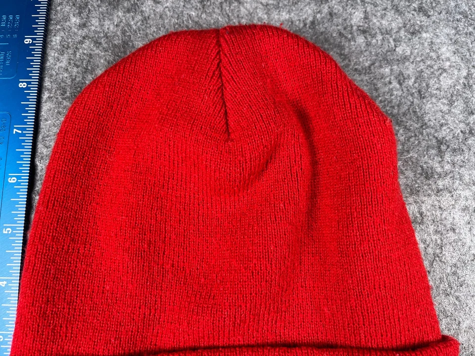 Gorro Sippin’ Santas Pub Crawl Toque Adulto Rojo Tejido Acrílico Downtown Chandler Foto 3 de 4