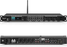 Digital Karaoke Processor - 4-Level FBX Anti-Howling - Bluetooth  Optical Input