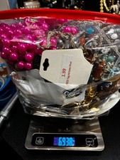 6.9lb Vtg to Now Junk, Estate Costume Jewelry Mystery Lot - Wear, Recycle, Craft