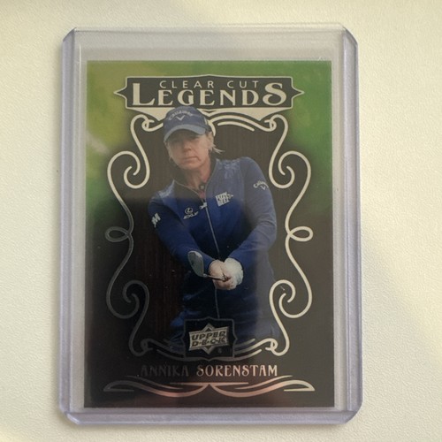 Annika Sorenstam #CCL-2 2026 Upper Deck Clear Cut Legends card