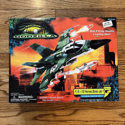 1998 Godzilla F/A-18 Hornet Strike  Jet  Trendmasters Factory Sealed New