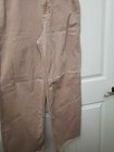 OAT NY Beige Wide Leg Pants Women’s Sz 2x26 (29"Measured) Sanded Cotton Raw Hem — photo 2