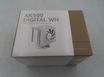 DEEPCOOL AK500 DIGITAL WH CPU Kühler Luftkühlung mit Statusanzeige