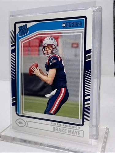 2024 Panini Donruss Rated Rookie Drake Maye #379 (RC) Blue Patriots 🔥🏈
