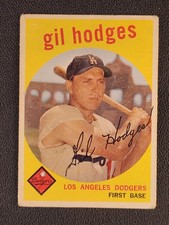 1959 Topps #270 Gil Hodges HOF