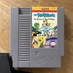 The Flintstones: The Rescue of Dino & Hoppy (Nes 1991)Cartridge With Sleeve, OEM