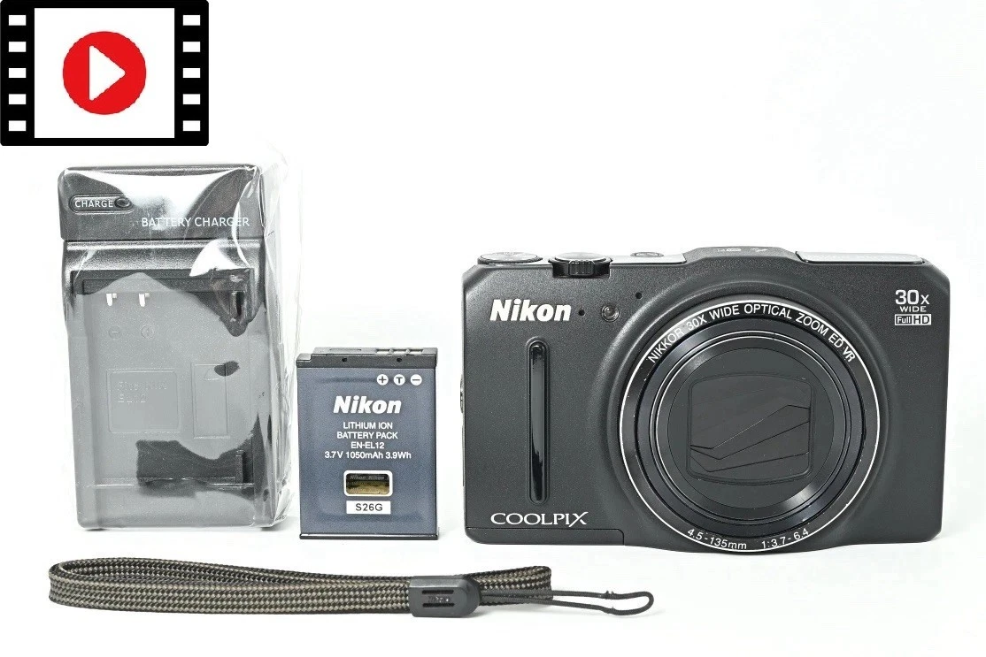 Preços baixos em Câmeras digitais Nikon Coolpix S9700 | eBay