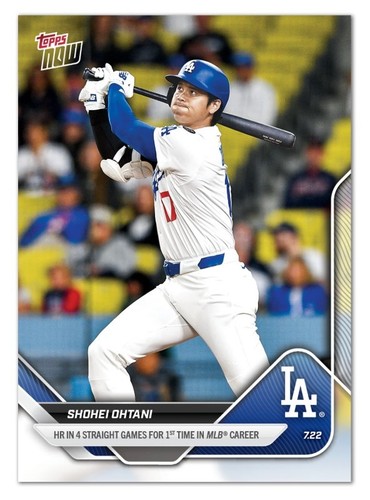 Shohei Ohtani - 2025 MLB Topps NOW - Card #454 Los Angeles Dodgers