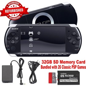 Sony PlayStation PSP-3000 Game Console with Charger/New Battery New CaseRenewed
