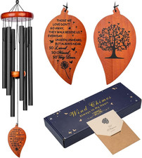 Sympathy Wind Chimes,32" Memorial Wind Chimes for Loss of Loved One
