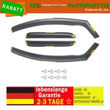 Windabweiser Regenabweiser Satz Passend für Dacia Duster 2 Hybrid Bj.2017-2023