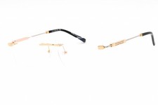 CHARRIOL PC75104 C03 Eyeglasses Shiny Gold Silver Frame 59mm