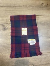 Pure 100 New Wool Scotland NWT tartan Scarf