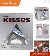 7 oz Solid Milk Chocolate Gift Box - Kosher, Gluten-Free Treat for All Occasions