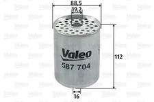 Filtre à carburant Fiat 850