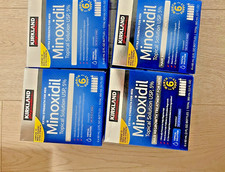 Kirkland Signature Minoxidil 5 - 4 packs all with exp 7/2027 2 year supply