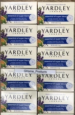 Yardley London Moisturizing Bath Bar Essential Oil Super Blend 4oz. Soap 10ct