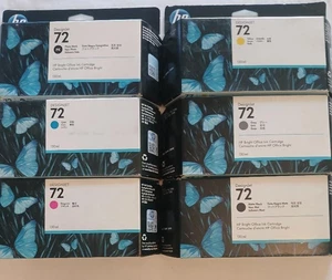 Choose 1 2020 New Sealed GENUINE HP 72 DesignJet Ink Cartridge 130-ml