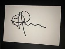 John Afoa - All Blacks Rugby Signed Card