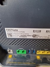 Modem Router FASTWEB FASTGate Technicolor DGA4131FWB ADSL FIBRA WiFi